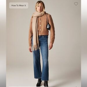 JCREW Cable Knit Cardigan